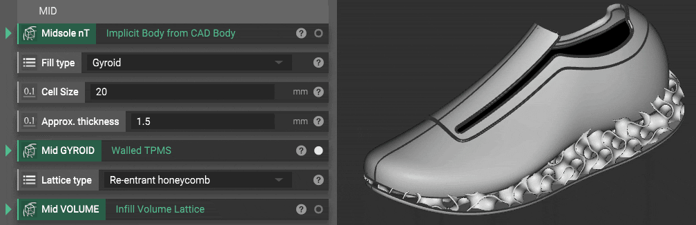 Easy 3d-printed shoe design