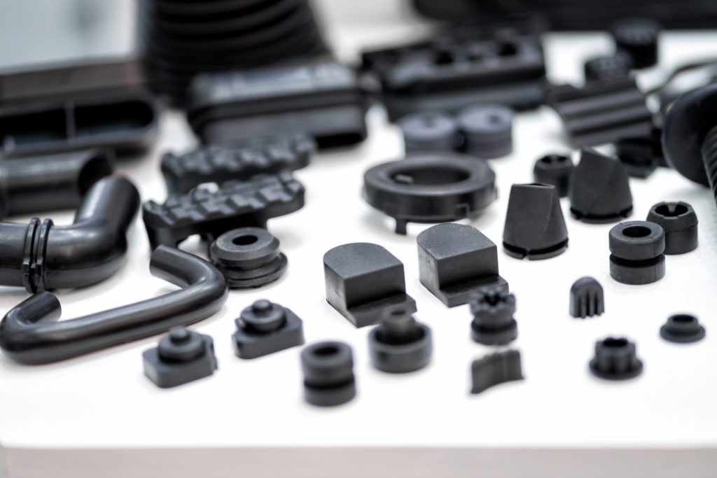 Plastic and rubber parts 